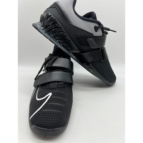 Nike Romaleos 4 Black White Men's Size 10 Weightlifting Training CD3463 010 - Picture 5 of 16
